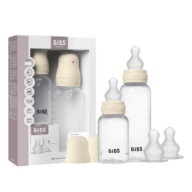 Juego de botellas Grow & Flow en color Marfil